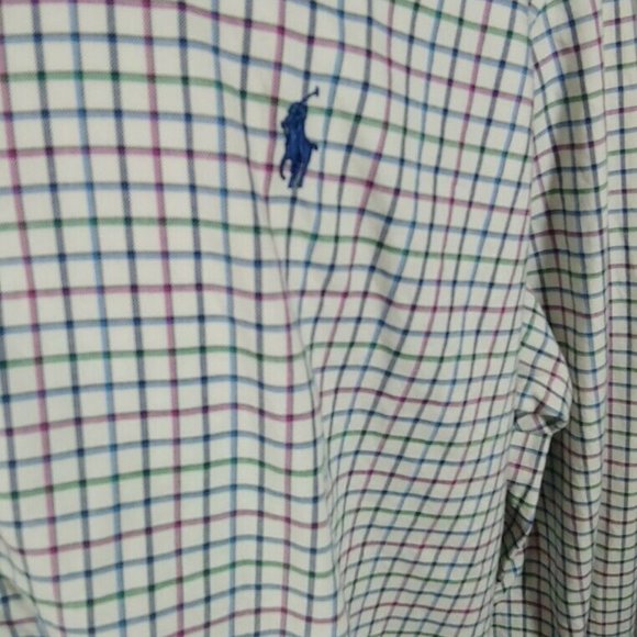 Lauren Classic Fit Button Front L/S White Ck XXL - Picture 2 of 6